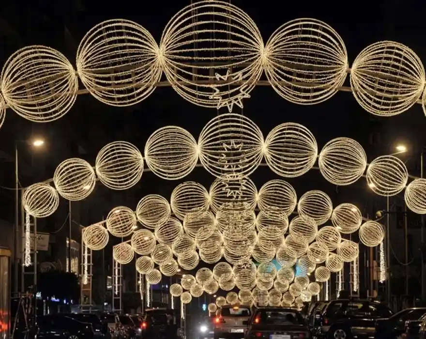 Cadde ışık süslemeleri — Cadde Işık Süsleme