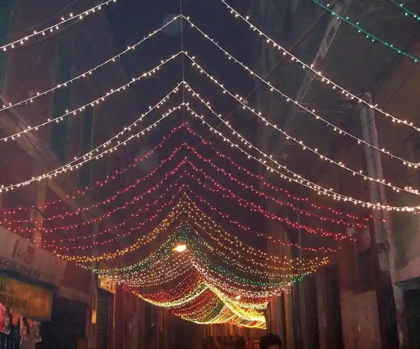Cadde LED süsleme — Cadde Işık Süsleme