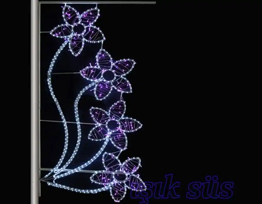 Direk LED motif süslemesi