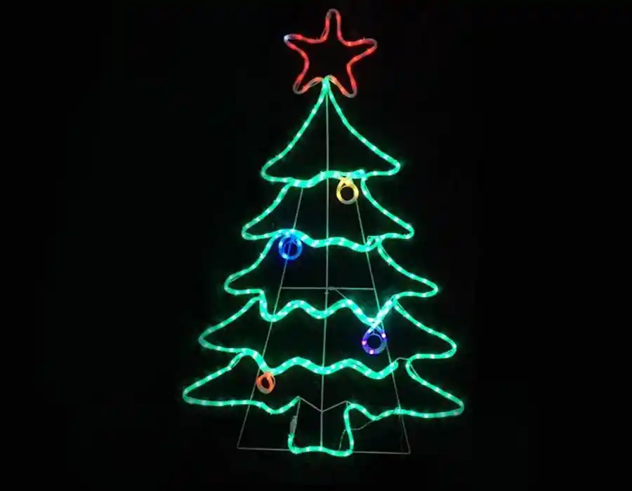 Yılbaşı temalı LED motif