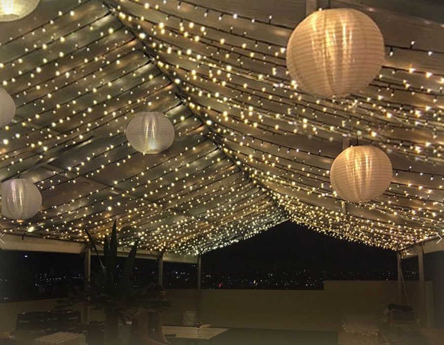 Bahçe Işık Süsleme