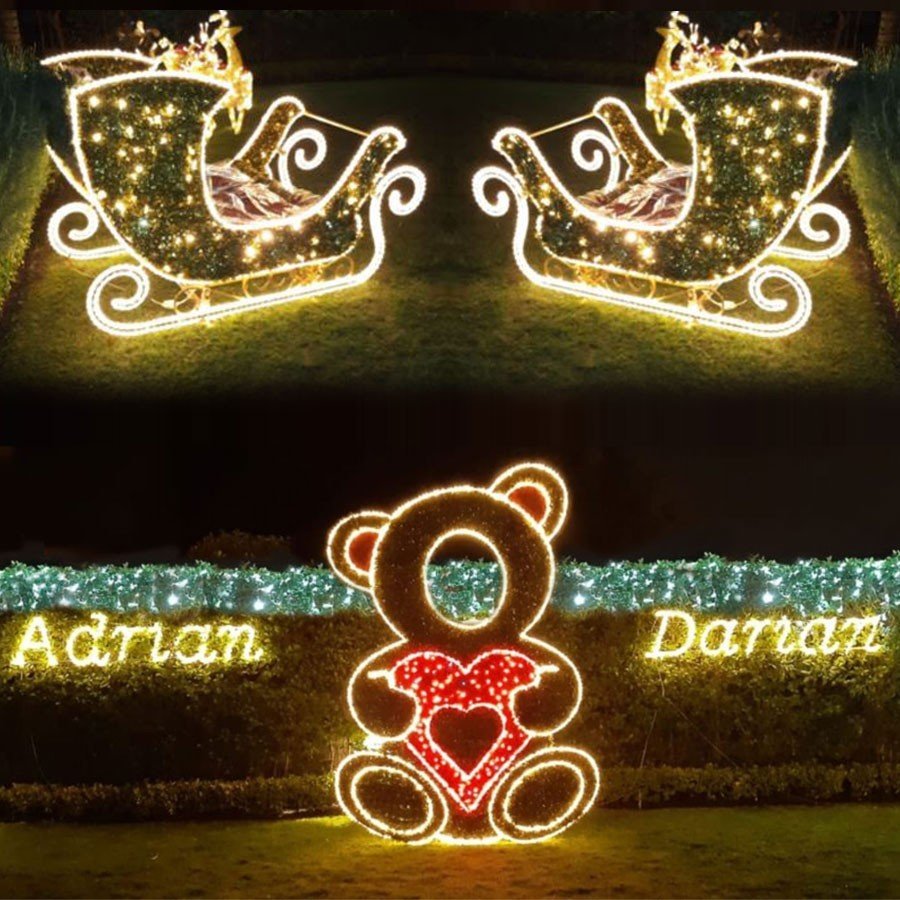 Bahçe Işık Süsleme