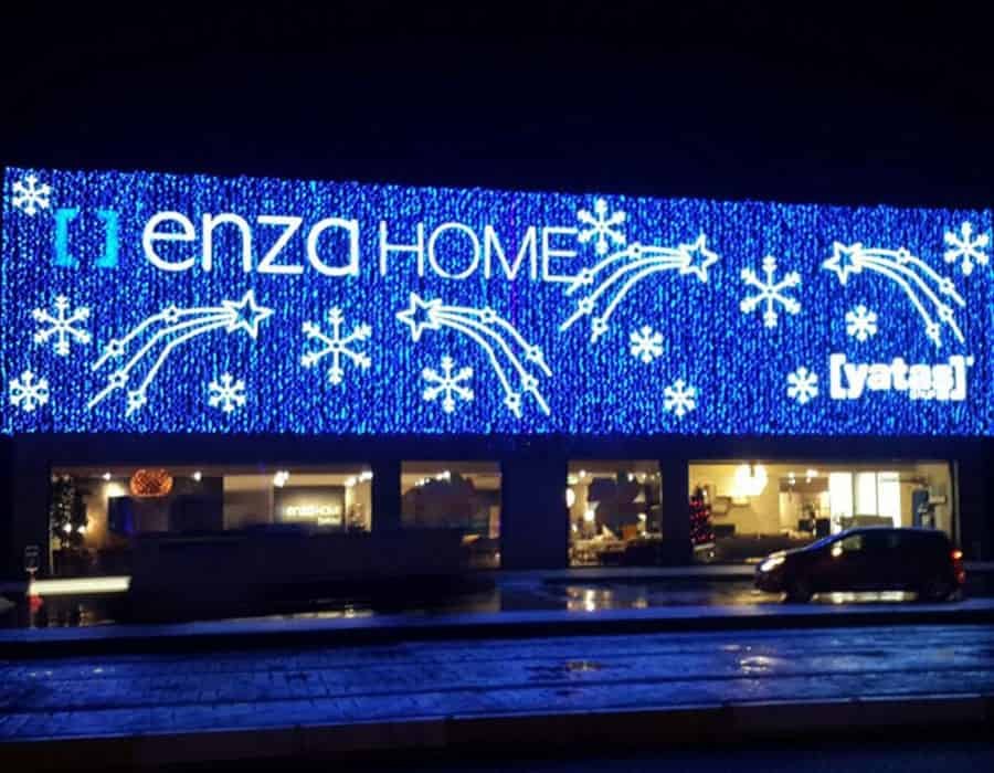 Mağaza ve Vitrin LED Işık Süslemeleri