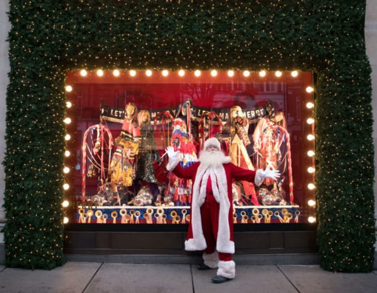 Yılbaşı Mağaza Süslemeleri